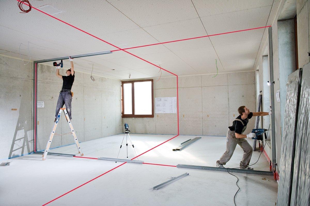 Thi công máy cân bằng laser
